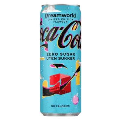 Coca Cola Dreamworld Limited Edition Zero Sugar 250ml