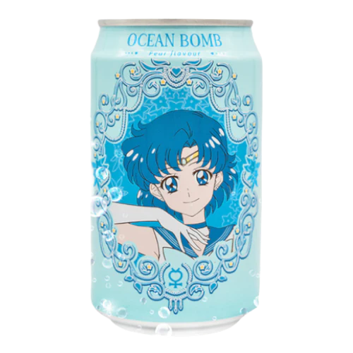 Ocean Bomb Sailor Moon Mercury alla Pera 330ml