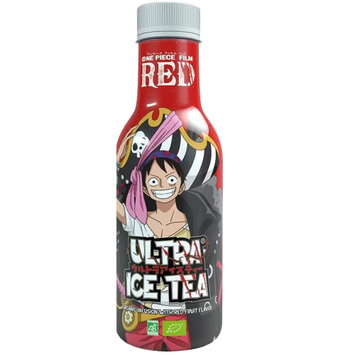 One Piece Red Luffy Red Fruits Ultra Ice Tea 500ml