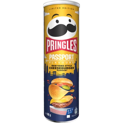 Pringles Passport New York Style Cheeseburger Limited Edition