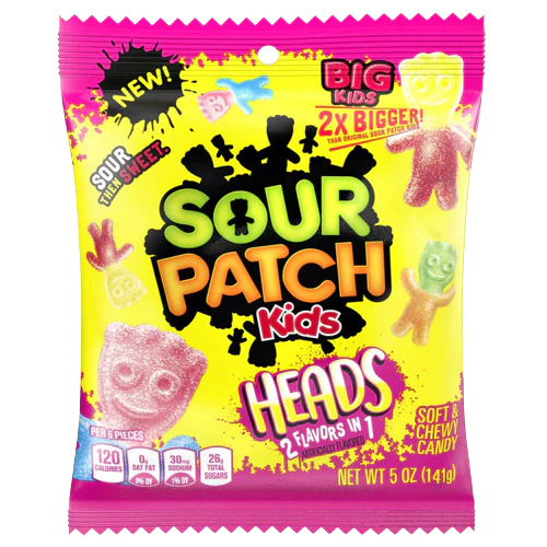 Sour Patch Kids 2 Flavours in 1