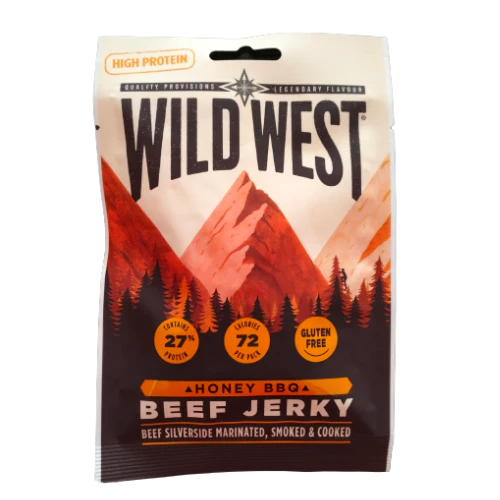 Wild West Beef jerky Honey BBQ