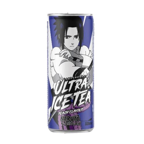 Naruto Sasuke Peach Ultra Ice Tea 330ml